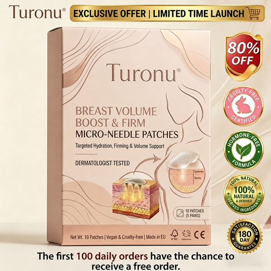 💥Turonu® 💔 Targeted Breast Enhancement Advanced Nano Microneedle Patch💃